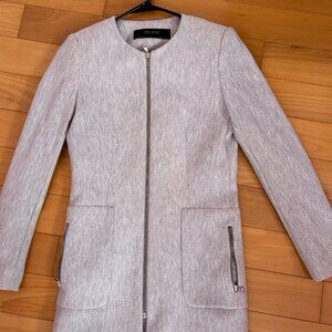 Stunning light grey Zara coat - Never worn
